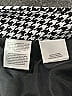 Kasper 100% Polyester Houndstooth Gray Casual Skirt Size 6 - photo 3