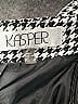 Kasper 100% Polyester Houndstooth Gray Casual Skirt Size 6 - photo 4