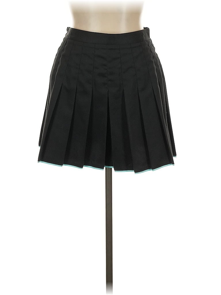 Tail 100% Polyester Solid Black Casual Skirt Size 10 - photo 1