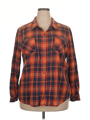 Natural Reflections Long Sleeve Button-Down Shirt (view 1)