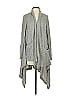 LOGO by Lori Goldstein Gray Cardigan Size XS - photo 1