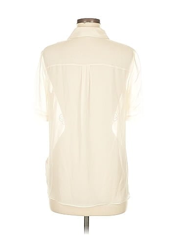 Rebecca Taylor Short Sleeve Silk Top (view 2)