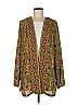Belle By Kim Gravel 100% Polyester Green Kimono Size 6 - photo 1