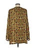 Belle By Kim Gravel 100% Polyester Green Kimono Size 6 - photo 2