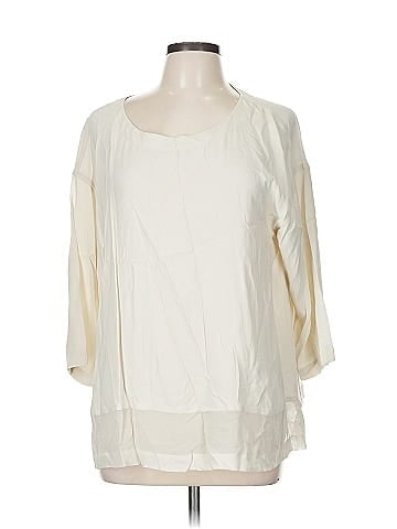 Eileen Fisher 3/4 Sleeve Silk Top (view 1)