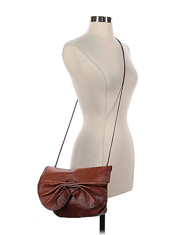 Carlos Falchi Leather Crossbody Bag (view 2)