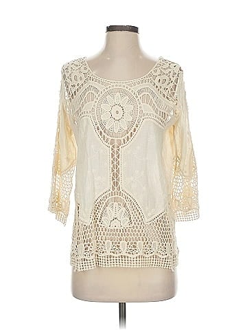 Hint of Mint 3/4 Sleeve Blouse (view 1)