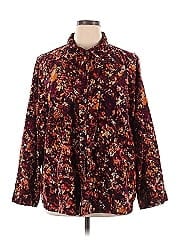 Catherines Long Sleeve Button Down Shirt