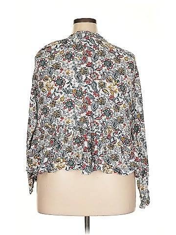 Time and Tru 3/4 Sleeve Blouse (view 2)