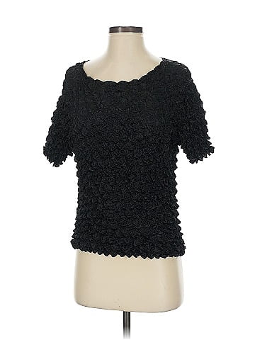 f.c Black Textured Top (view 1)