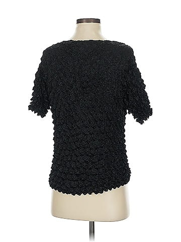f.c Black Textured Top (view 2)