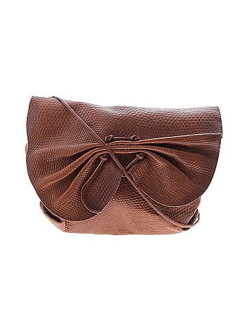 Carlos Falchi Leather Crossbody Bag (view 1)