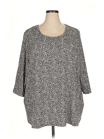 Catherines 3/4 Sleeve Blouse (view 1)
