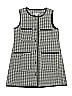 Crewcuts 100% Cotton Houndstooth Black Dress Size S (big kids) - photo 1