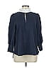 Pomander Place Blue 3/4 Sleeve Blouse Size M - photo 1