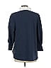 Pomander Place Blue 3/4 Sleeve Blouse Size M - photo 2