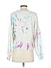 Saylor 100% Cotton Tie-dye White Sweatshirt Size S - photo 2