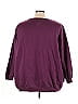 Roaman's Burgundy Sweatshirt Size 4X - photo 2