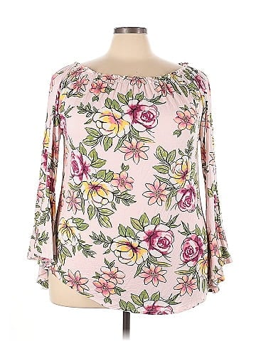 Ashley Stewart 3/4 Sleeve Blouse (view 1)