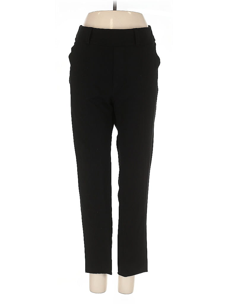 Frank & Eileen Solid Black Casual Pants Size M - photo 1