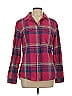 Kuhl 100% Nylon Red Long Sleeve Button-Down Shirt Size L - photo 1