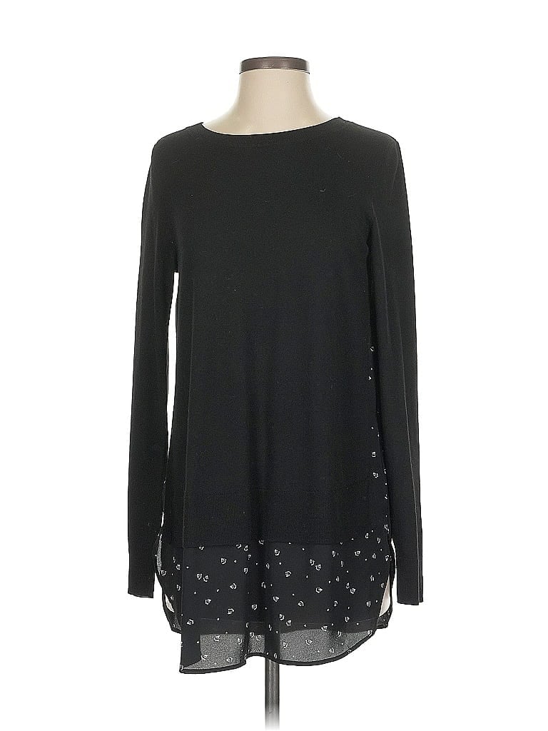 Pre-owned Ann Taylor Loft Casual Dress In Black