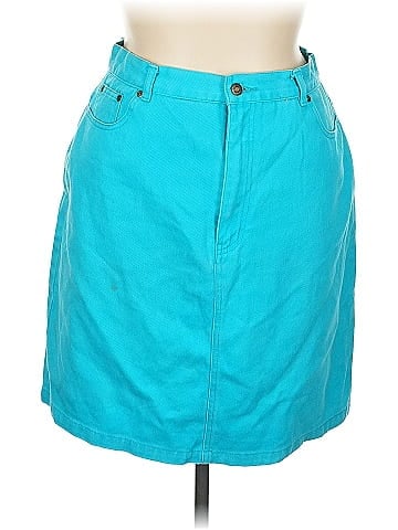 Newport News Denim Skirt (view 1)