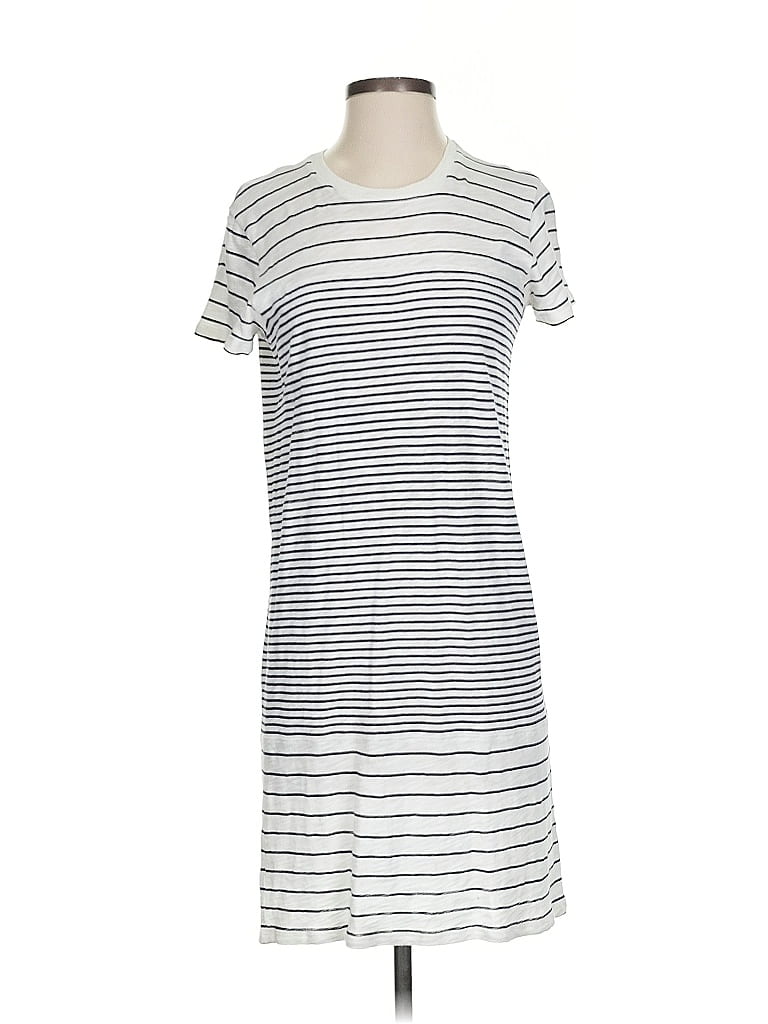 Pre-owned Atm Anthony Thomas Melillo Casual Dress In White