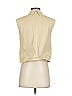 Frances Valentine Tan Sleeveless Blouse Size S - photo 2