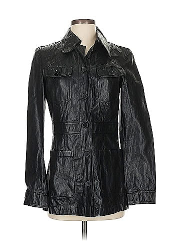 Zara Faux Leather Jacket (view 1)
