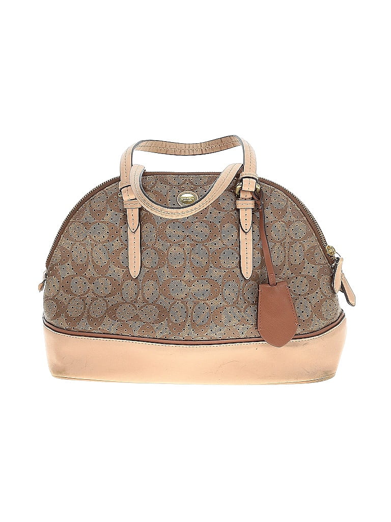 Coach Factory 100% Leather Tan Brown Leather Satchel One size - photo 1