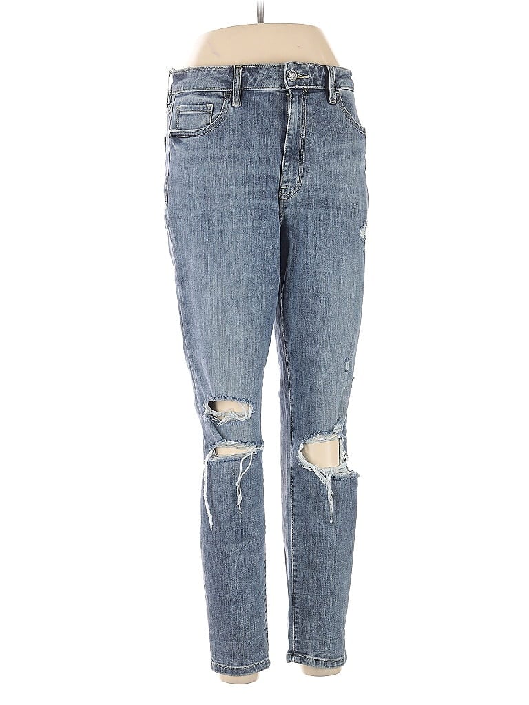 STUDIO BLUE Hearts Blue Jeans Size 31 waist - photo 1