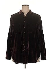 Maeve By Anthropologie Long Sleeve Button Down Shirt