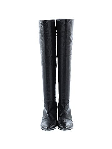 Prada Leather Knee Boots (view 2)