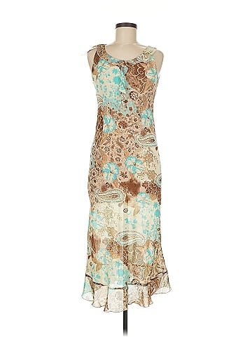 Collection Bohemian Floral Paisley Print Dress (view 1)