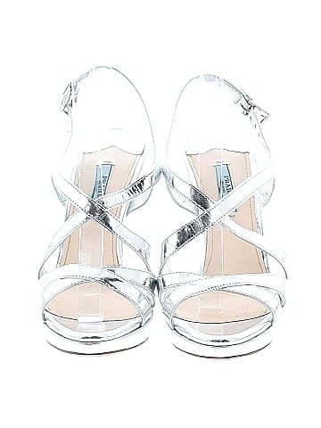Prada Leather Criss-Cross Slingback Sandals (view 2)