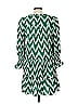 Pomander Place Chevron-herringbone Green Casual Dress Size M - photo 2