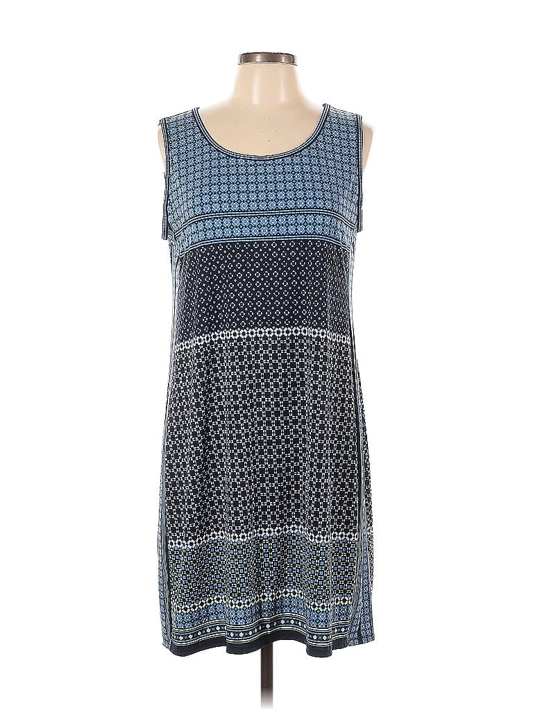 Pre-owned Max Studio Casual Dress In Blue