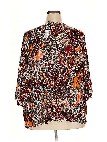 Catherines 3/4 Sleeve Blouse (view 2)