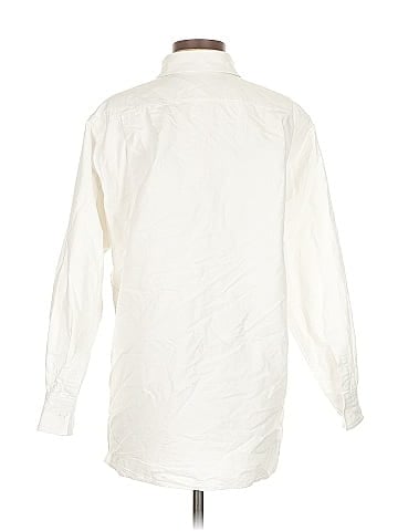 Acne Studios Oxford Face Logo Button-Down Shirt (view 2)