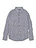 Robert Graham Chevron-herringbone Gray Blue Long Sleeve Button-Down Shirt Size 10 - 12 - photo 1