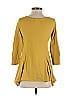 t.la Yellow 3/4 Sleeve Top Size S - photo 2