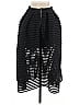 Maje 100% Polyester Chevron-herringbone Black Formal Skirt Size S - photo 2