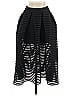 Maje 100% Polyester Chevron-herringbone Black Formal Skirt Size S - photo 1