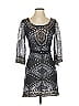 Calypso St. Barth 100% Cotton Gray Cocktail Dress Size XS - photo 1