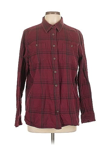 Duluth Trading Co. Long Sleeve Button-Down Shirt (view 1)