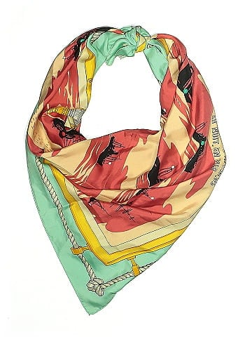 Hermès Silk Feux de Route Apercus la Nuit Scarf 90cm (view 1)