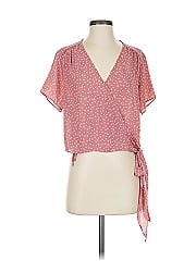 Lush Short Sleeve Blouse