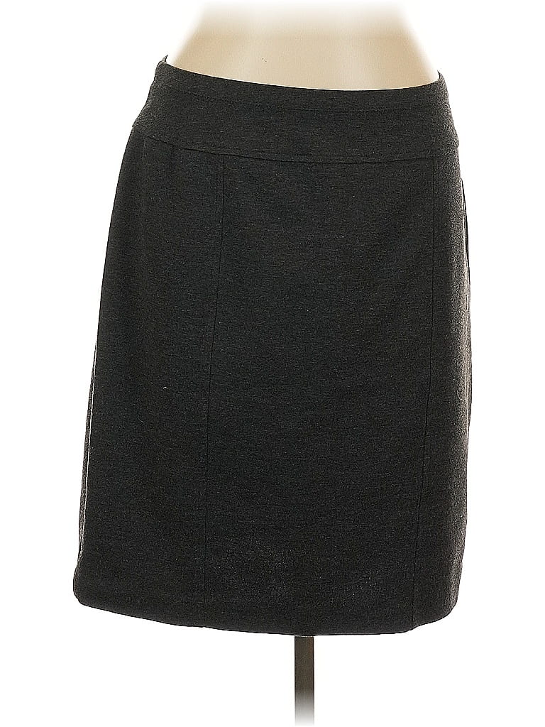 Pre-owned Ellen Tracy Casual Skirt In Gray