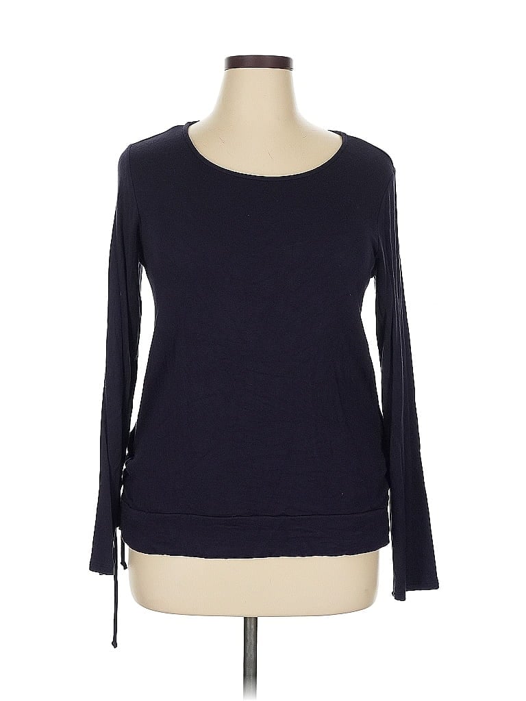 Pre-owned Bobeau Pullover Sweater In Blue